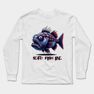 Deep Sea Terror Design Long Sleeve T-Shirt